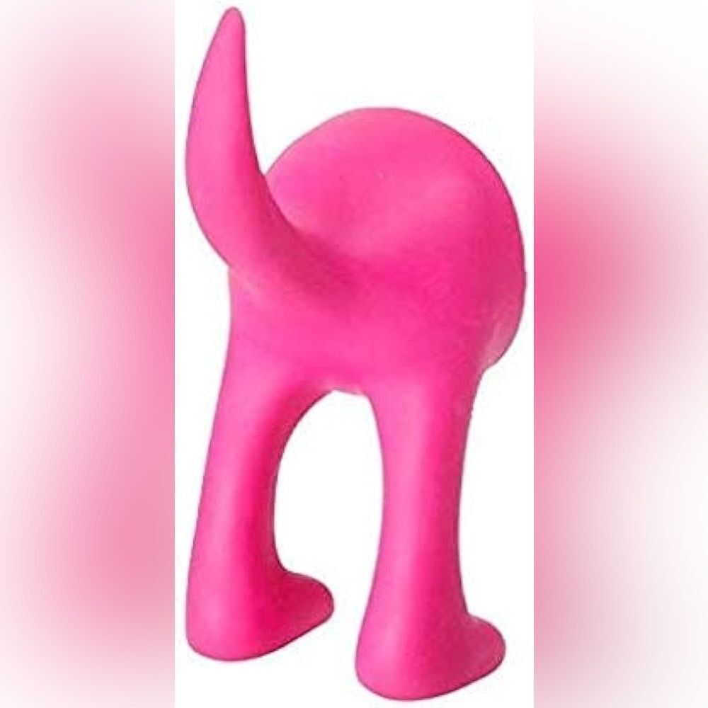 IKEA Pink Dog Tail Leash Hook
